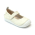 L`Amour Little Girls Cream Leather Flexible Mary Jane Shoes 5-7 Toddler - SophiasStyle.com